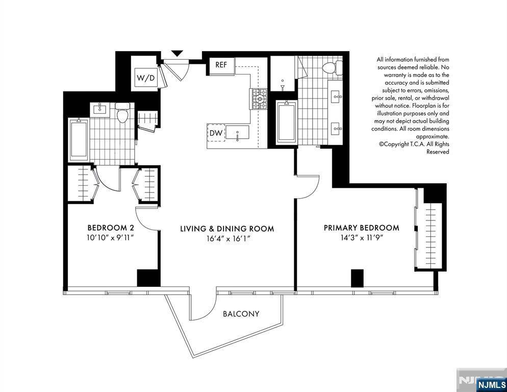 Weehawken, NJ 07086,800 Ave At Port Imperial #720