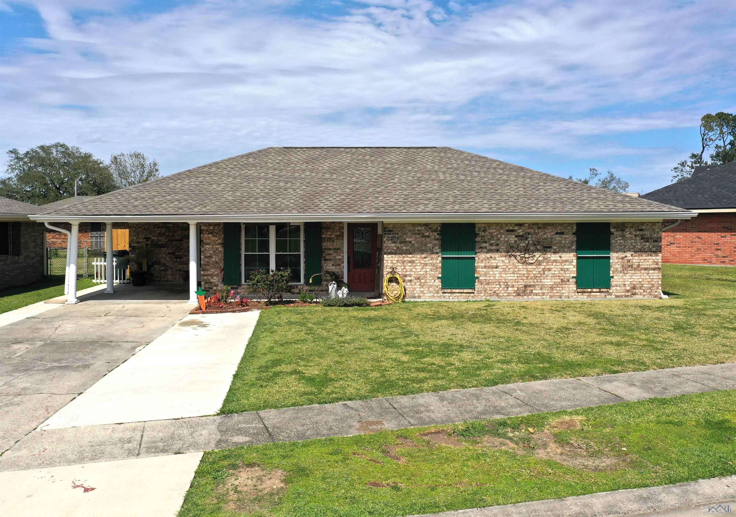 Houma, LA 70363,2209 Mary Hughes Drive