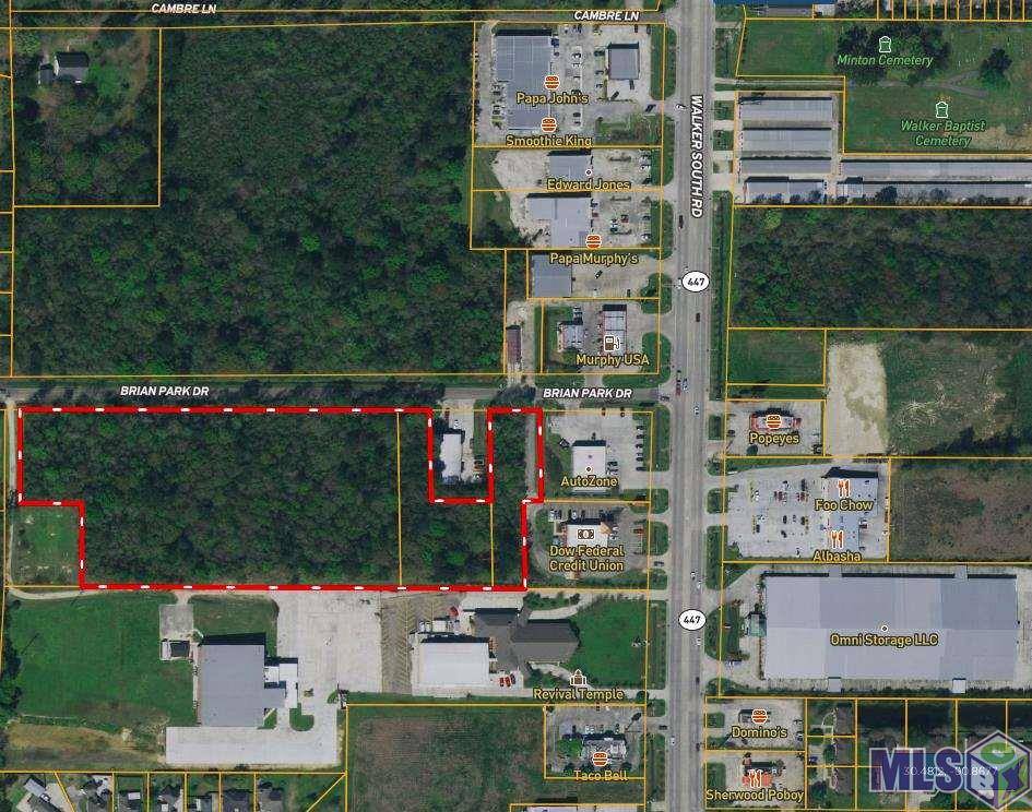 Walker, LA 70785,7.3 acres Brian Park Dr