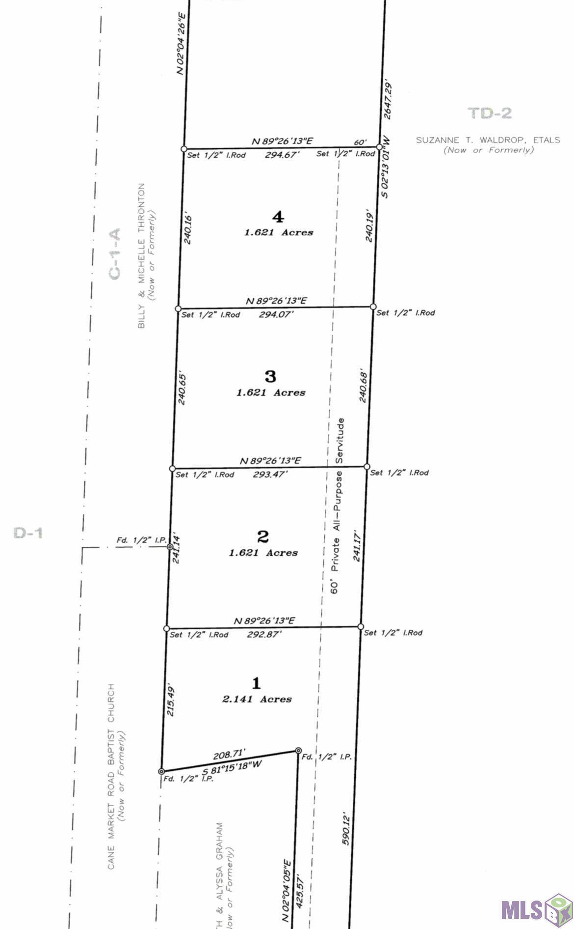 Denham Springs, LA 70706,Lot 4 Cane Market Rd