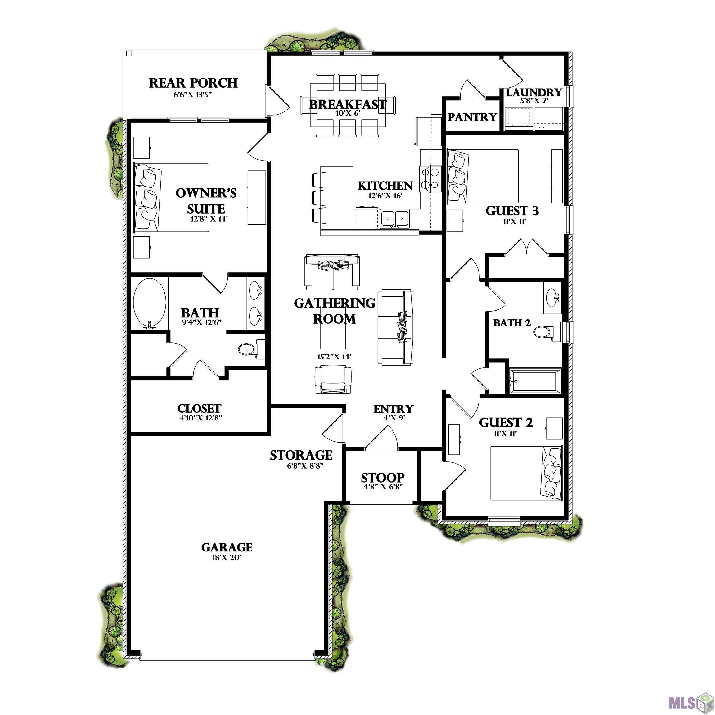 Port Allen, LA 70767,2448 Woodland Ct