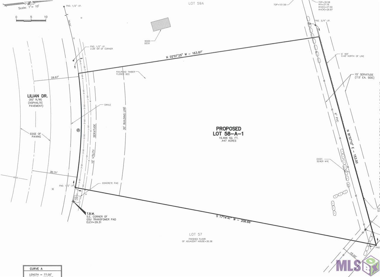 Baton Rouge, LA 70809,Lot 58-A-1 Lilian Dr