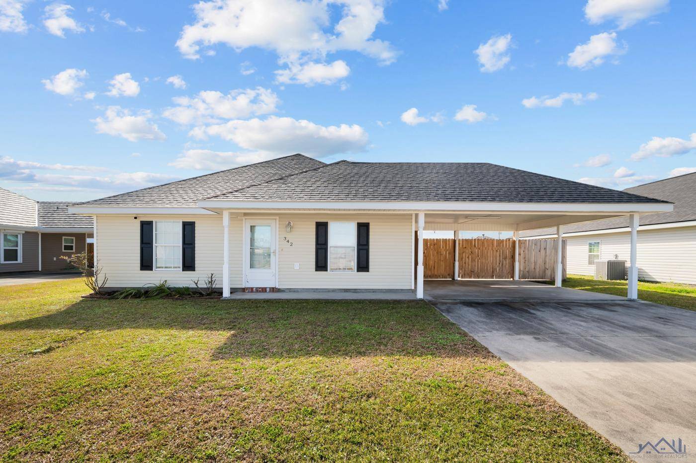 Houma, LA 70363,342 L Kirth Drive