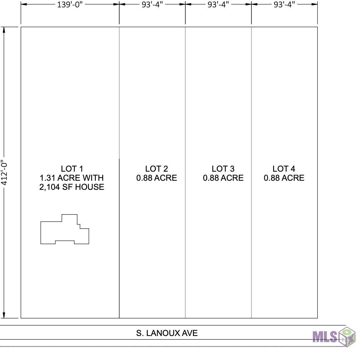 Gonzales, LA 70737,Lot  #2 S Lanoux Ave