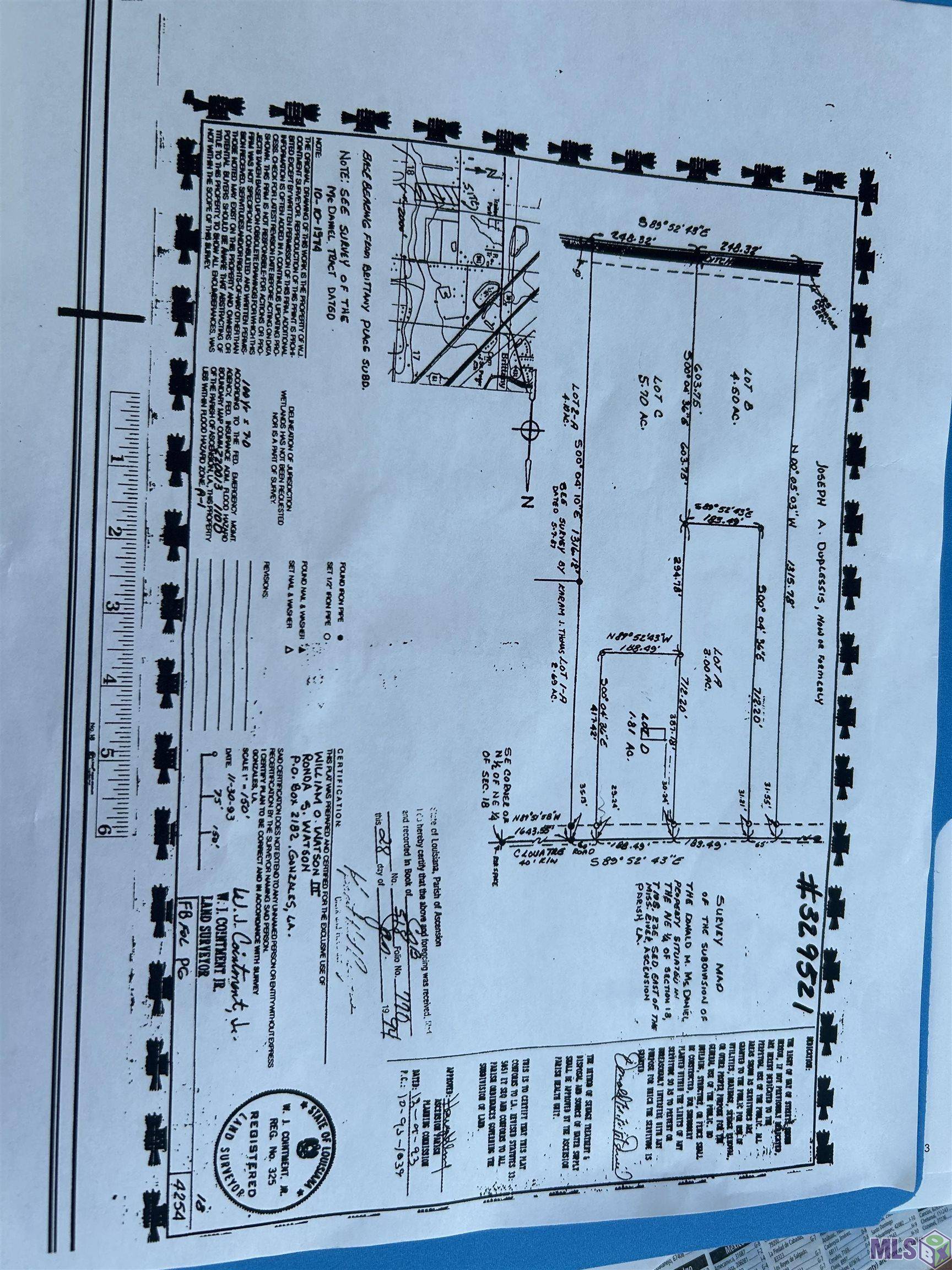 Gonzales, LA 70737,TBD Clouatre Rd