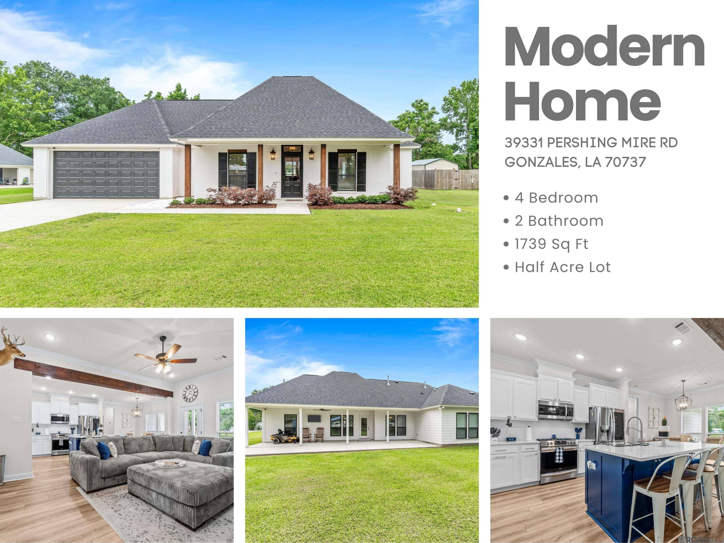 Gonzales, LA 70737,39331 Pershing Mire Rd