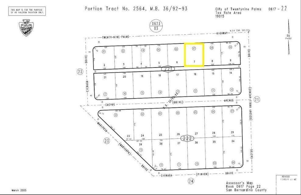 29 Palms, CA 92277,Commercial Lot Twentynine Palms HWY