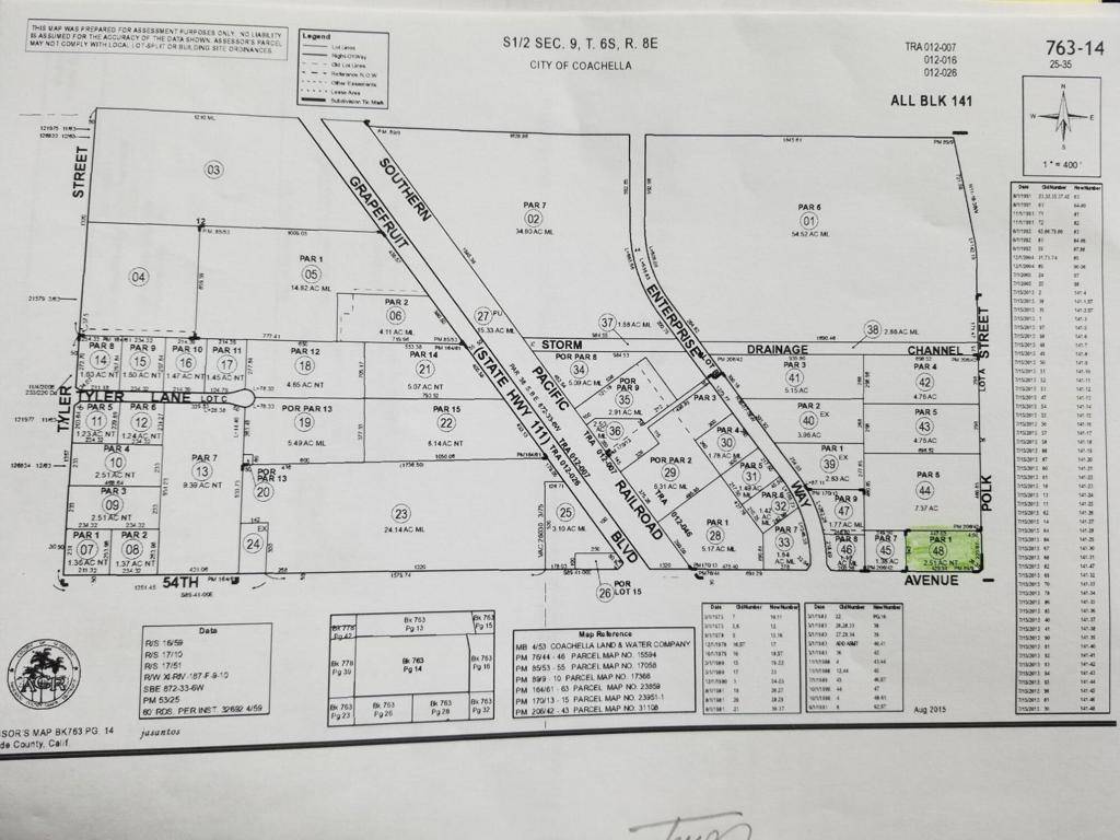 Coachella, CA 92236,Nw Cor 54 & Polk ST