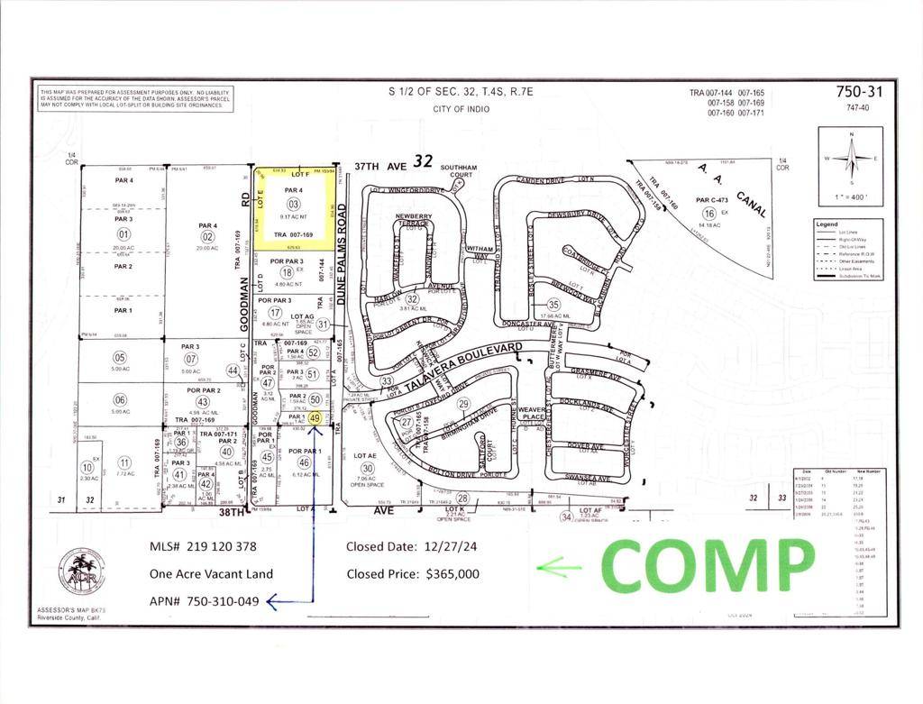 Indio, CA 92203,0 Dune Palms Road RD