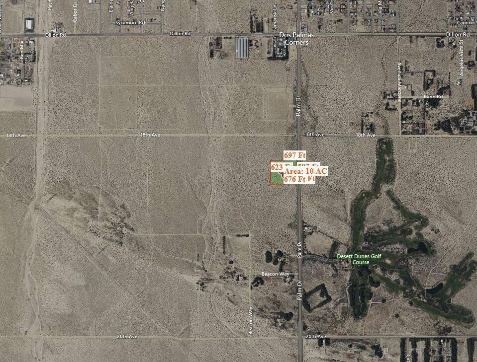 Desert Hot Springs, CA 92240,0 10 Acres Palm Dr
