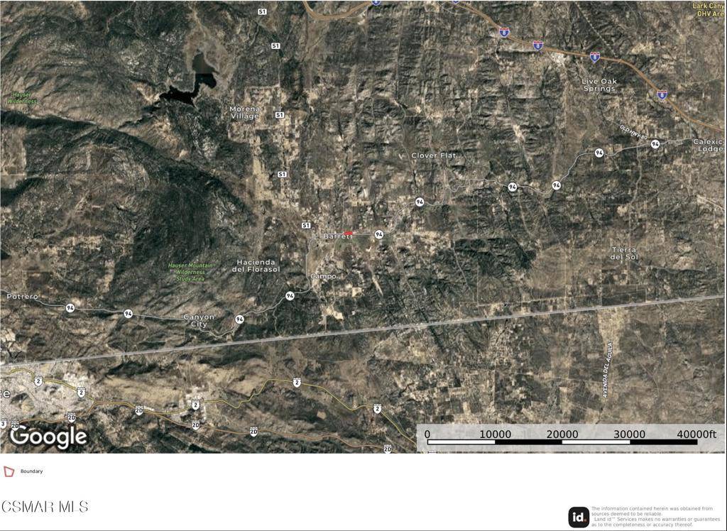 Campo, CA 91906,32300 Highway 94