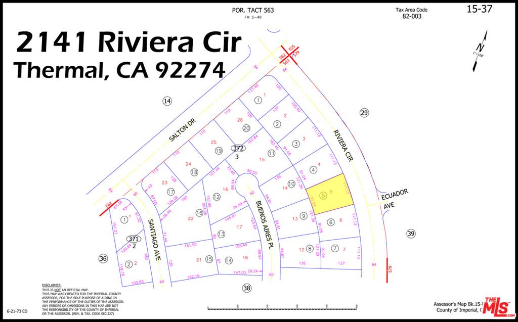 Thermal, CA 92274,2141 RIVIERA-Imperial CIR