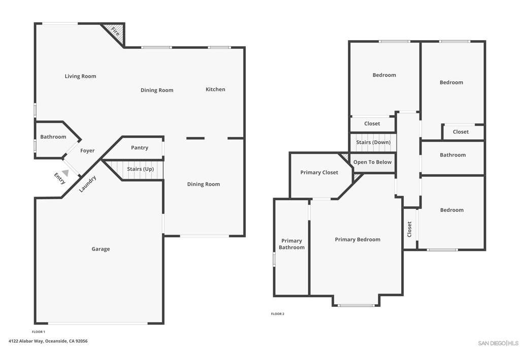 Oceanside, CA 92056,4122 Alabar Way
