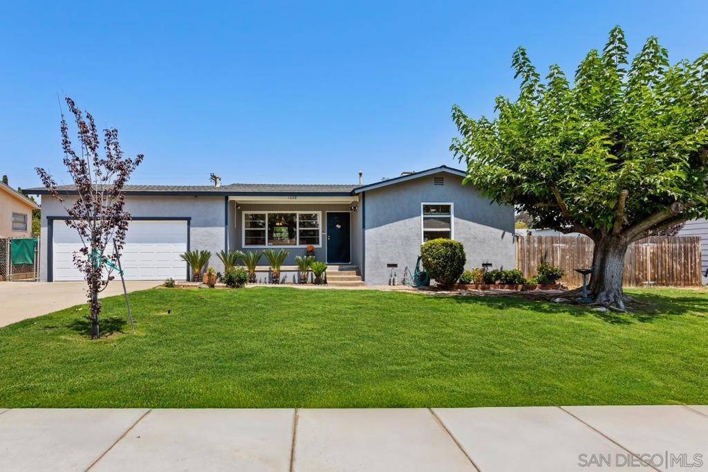 El Cajon, CA 92021,1658 Greenfield Dr