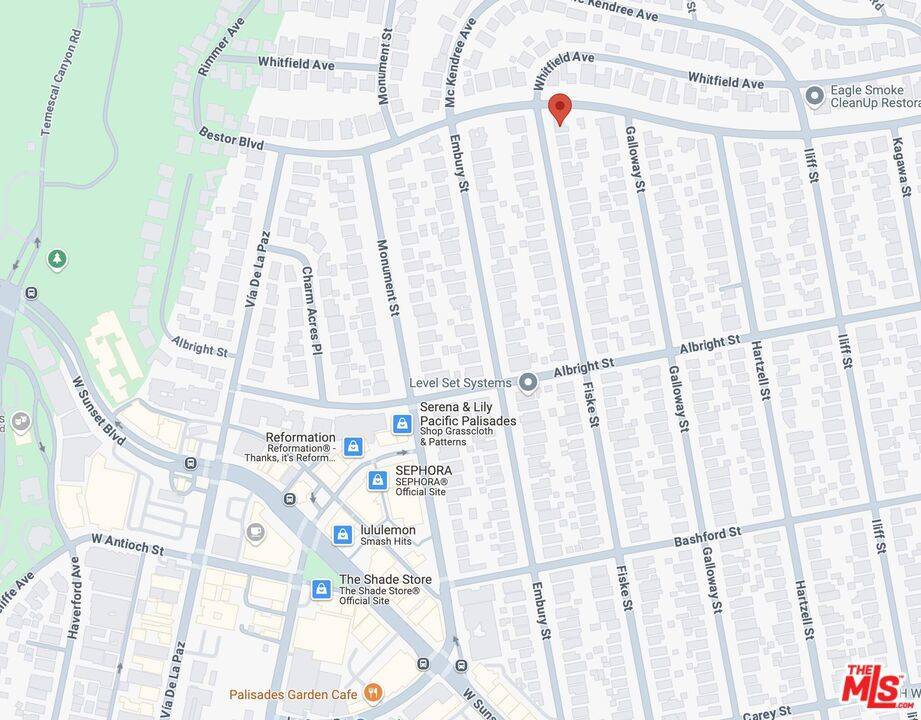 Pacific Palisades, CA 90272,1180 Fiske ST