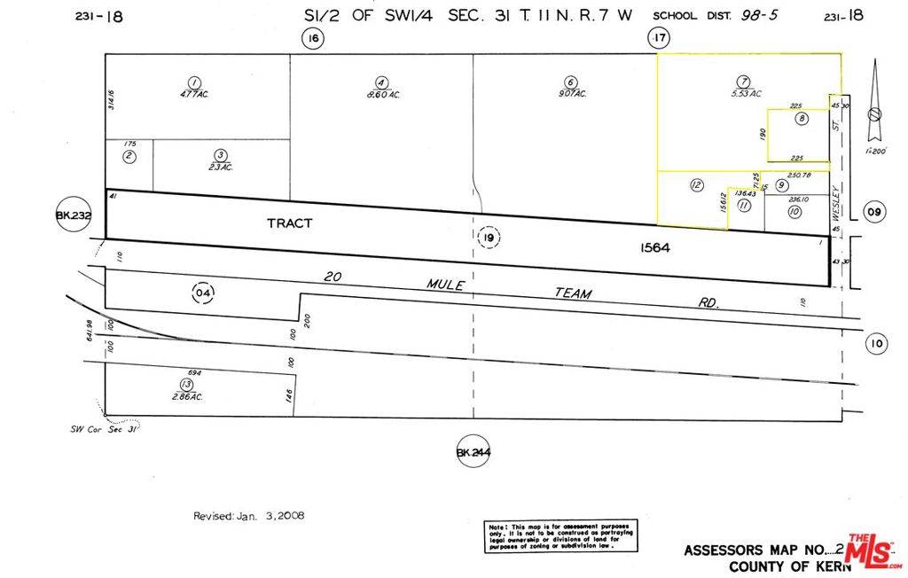 Boron, CA 93516,0 Twenty Mule Team RD