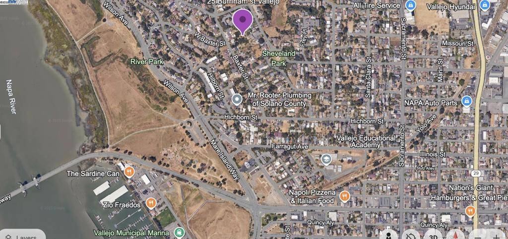 Vallejo, CA 94590,25 Burnham st