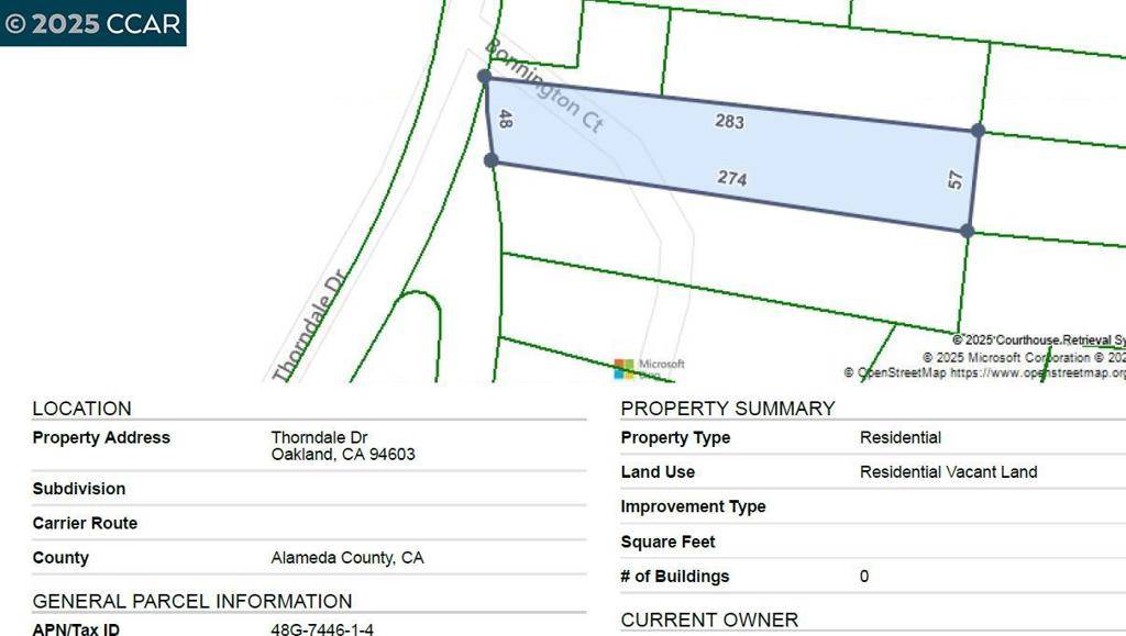 Oakland, CA 94611,6595 Thorndale Dr