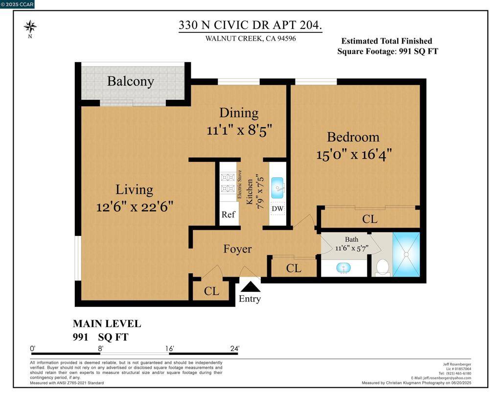 Walnut Creek, CA 94596,330 N Civic Dr #204