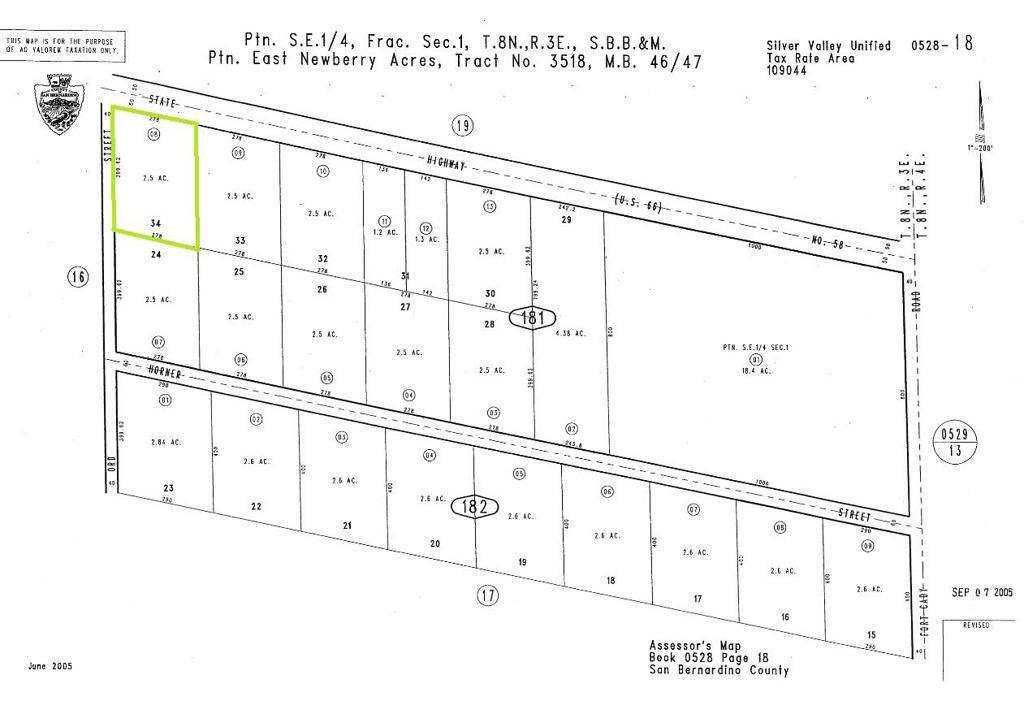 Newberry Springs, CA 92365,528181 08 National Trails HWY