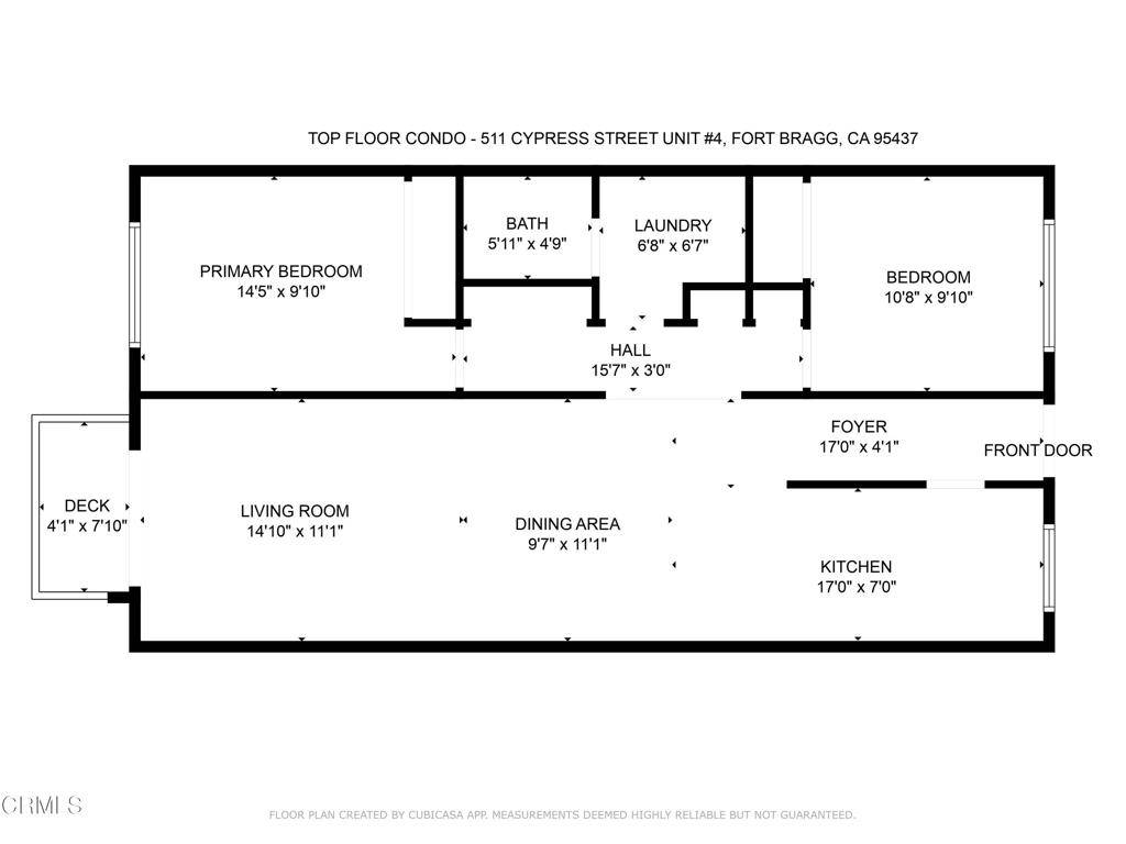 Fort Bragg, CA 95437,511 Cypress ST ##4