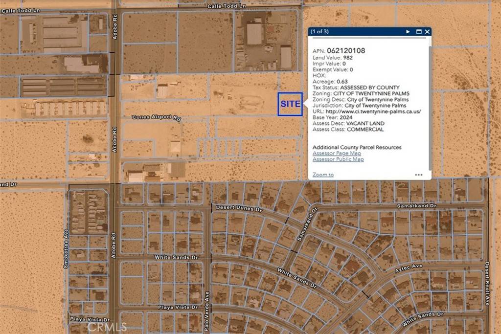29 Palms, CA 92277,8 Adobe Rd