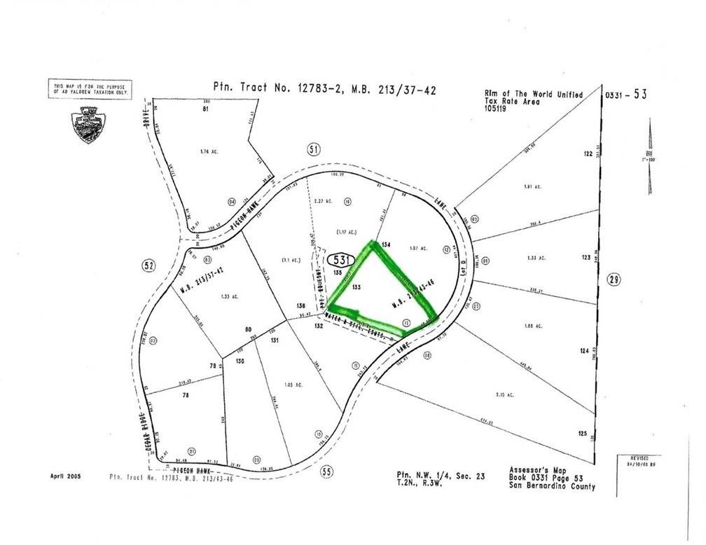 Lake Arrowhead, CA 92352,29214 Pigeon Hawk