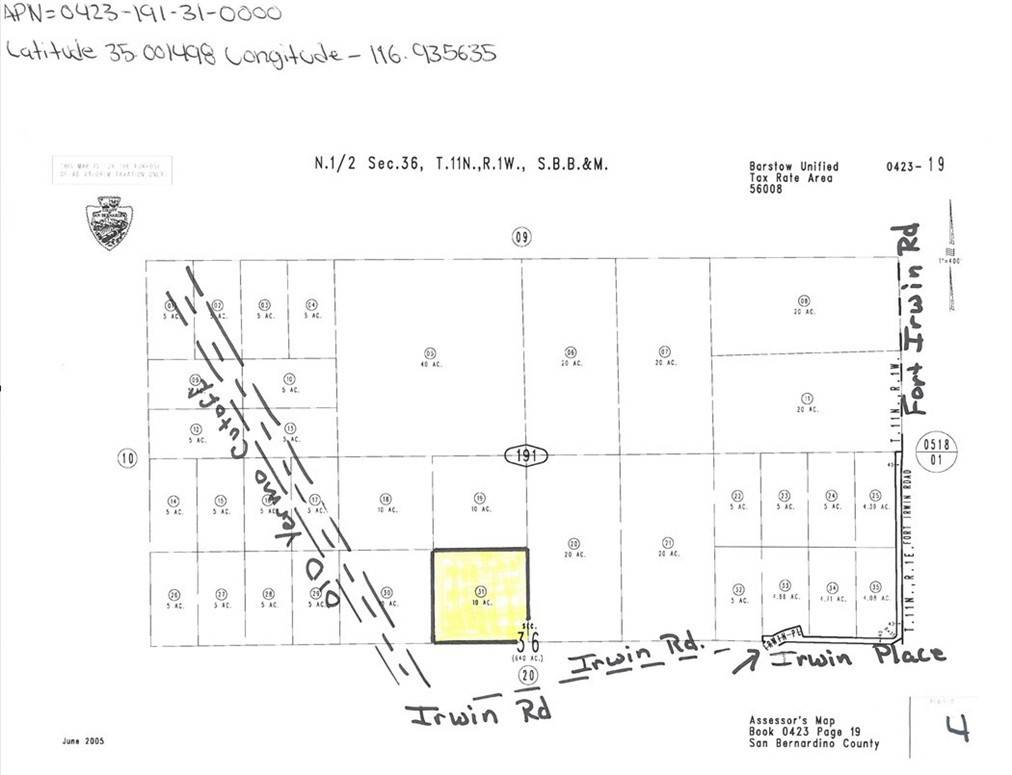 Barstow, CA 92311,31 Fort Irwin