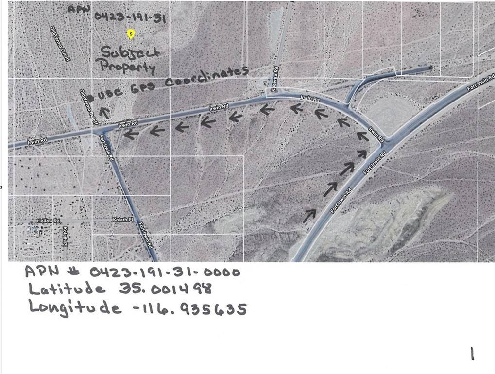 Barstow, CA 92311,31 Fort Irwin