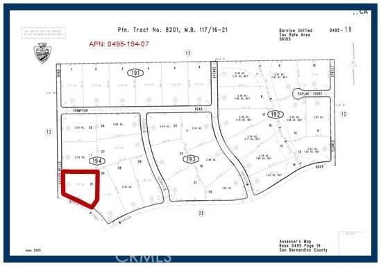 Hinkley, CA 92347,1 AC Santa Fe AVE
