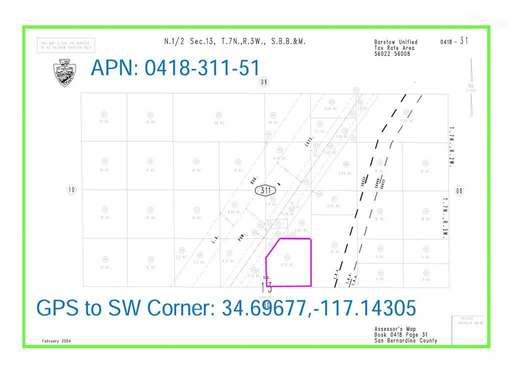 Barstow, CA 92311,31151 Powerline RD