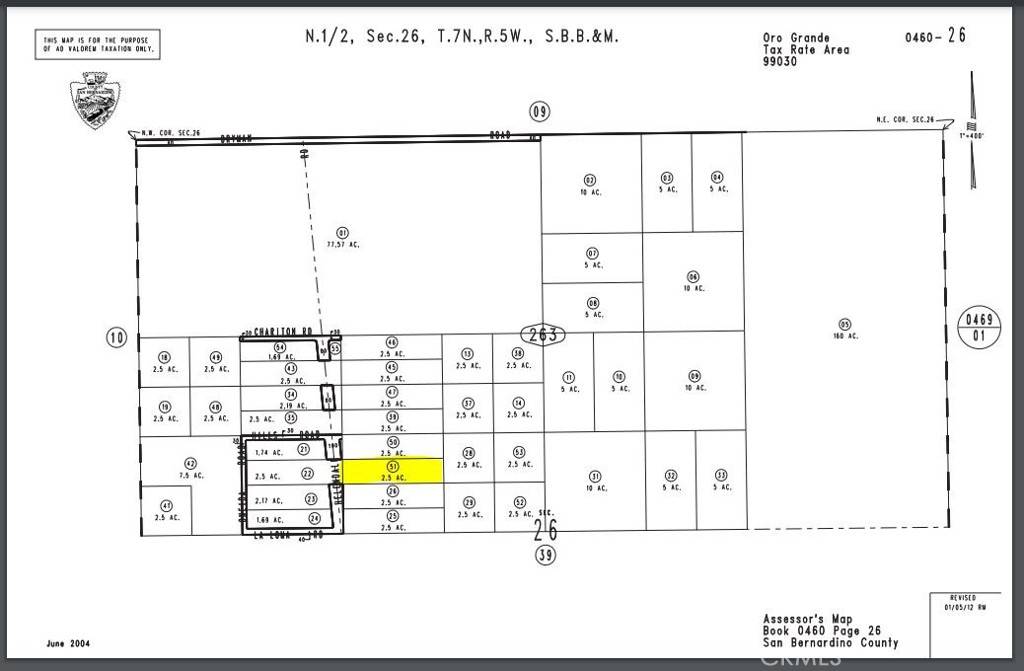 Adelanto, CA 92301,0 Helendale Parcel 0460-263-51 RD