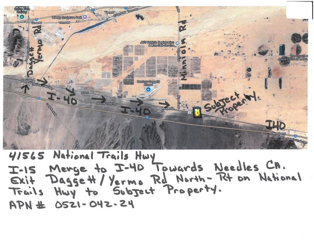 Daggett, CA 92327,41565 National Trails