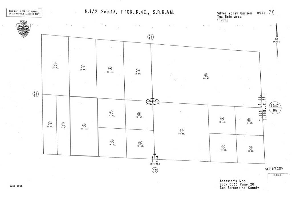 Newberry Springs, CA 92365,0 Off Harvard RD
