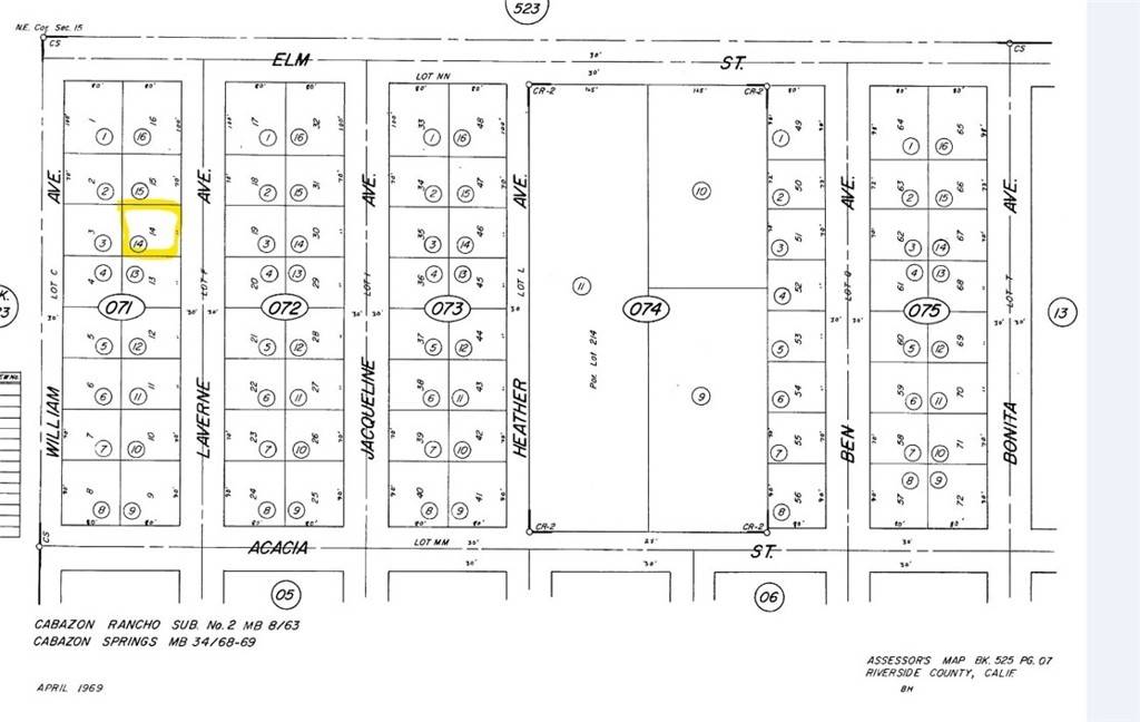 Cabazon, CA 92230,0 La Verne Av.
