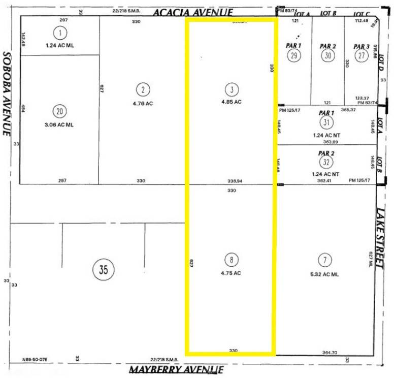 Hemet, CA 92544,0 Acacia Avenue