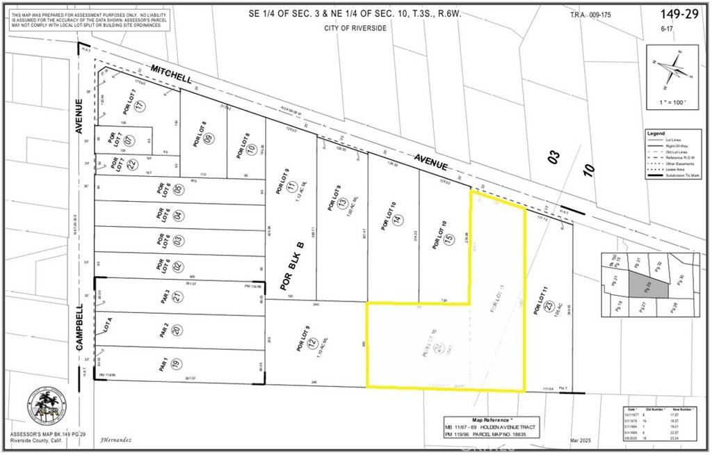 Riverside, CA 92505,0 Mitchell
