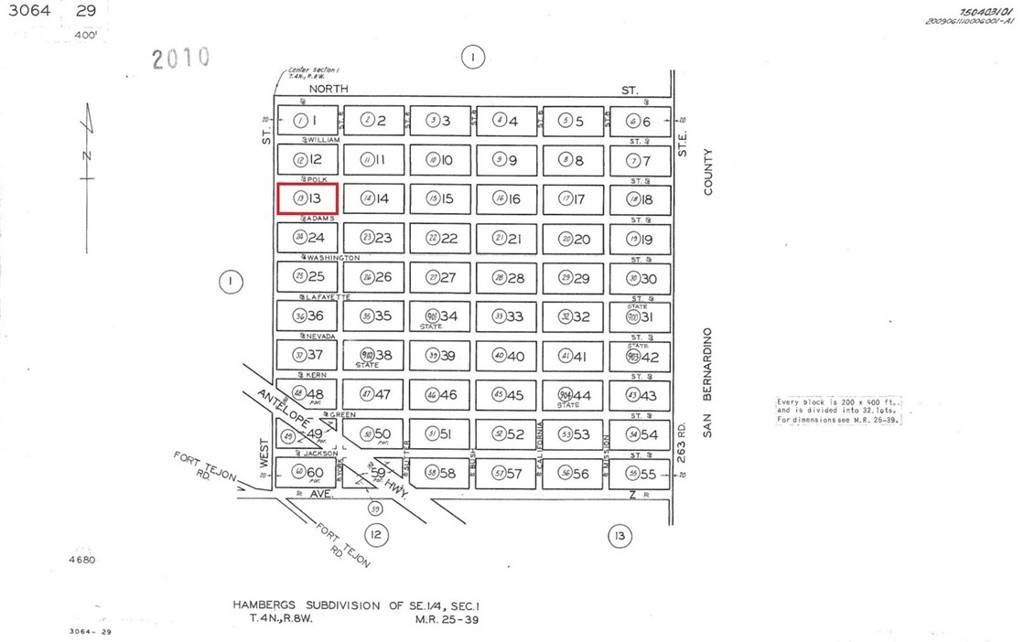 Llano, CA 93544,0 Duncan Road