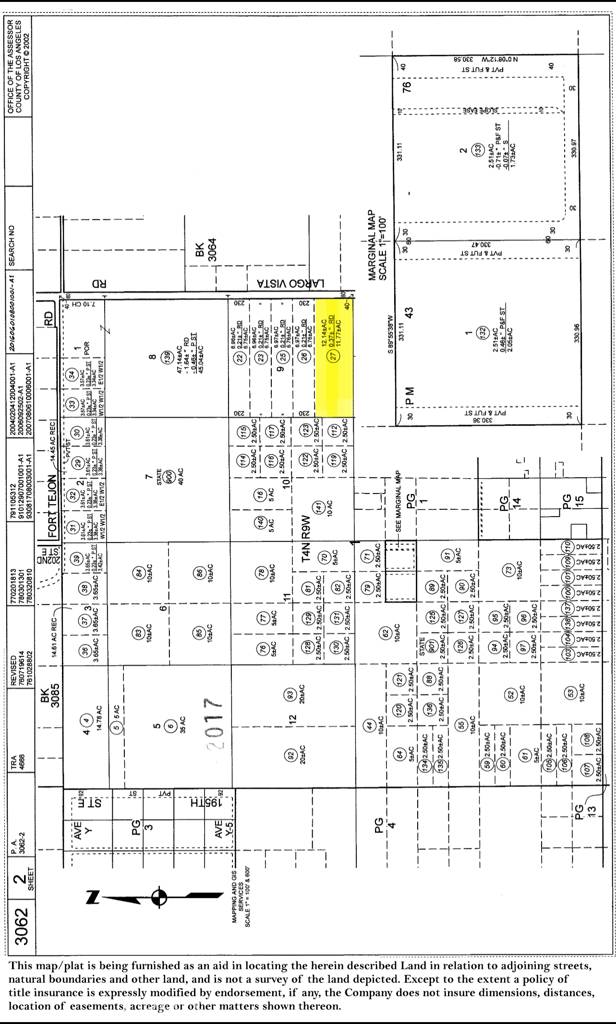Llano, CA 93544,0 Vac/Vic Avenue Y8/205 Ste