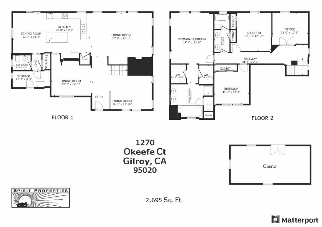Gilroy, CA 95020,1270 Okeefe CT