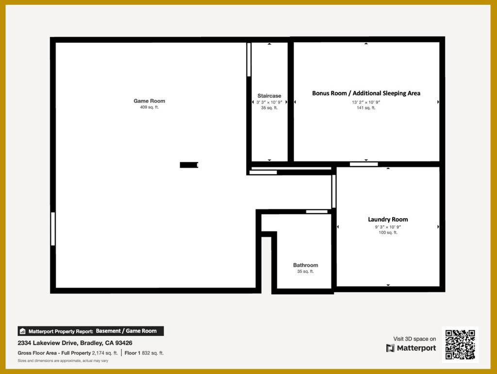 Bradley, CA 93426,2334 Lakeview DR