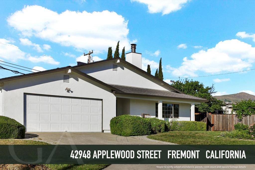 Fremont, CA 94538,42948 Applewood ST