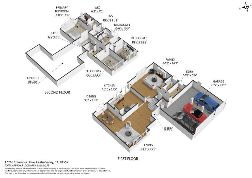 Castro Valley, CA 94552,17716 Columbia DR