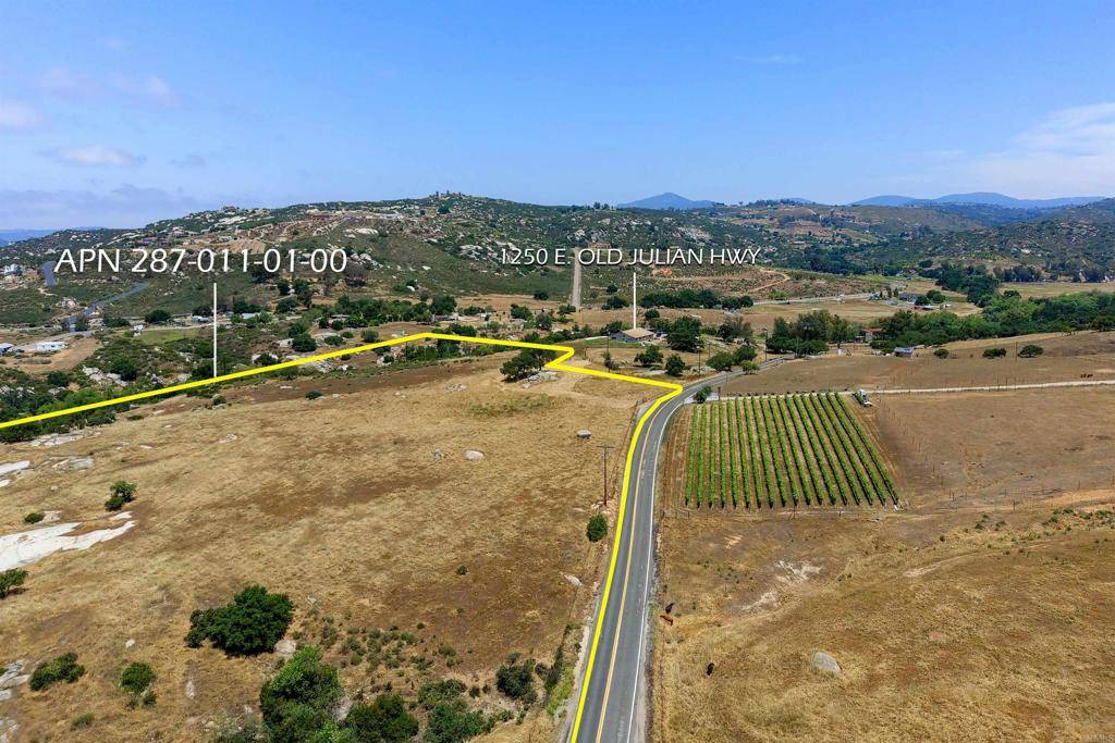 Ramona, CA 92065,35 acres E Old Julian HWY