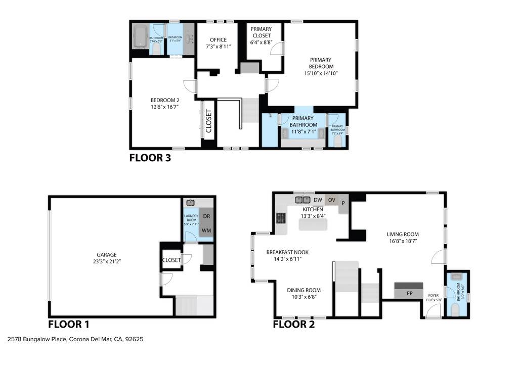 Corona Del Mar, CA 92625,2578 Bungalow PL