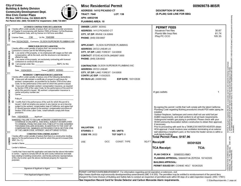 Irvine, CA 92606,14112 Picasso CT