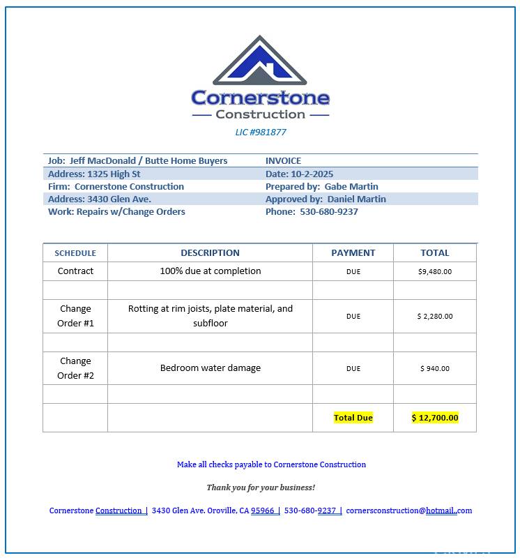 Oroville, CA 95965,1325 High