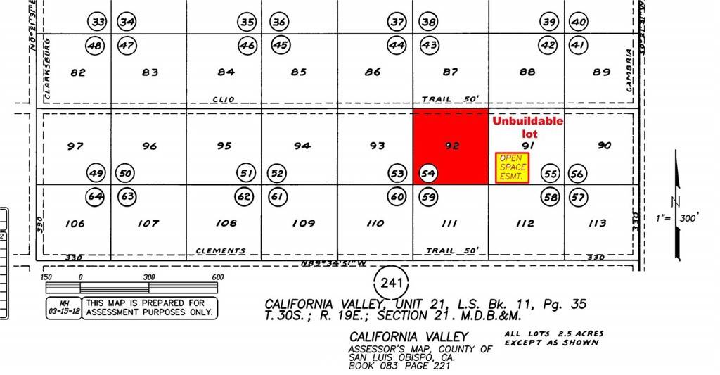 Santa Margarita, CA 93453,12450 Clio TRL