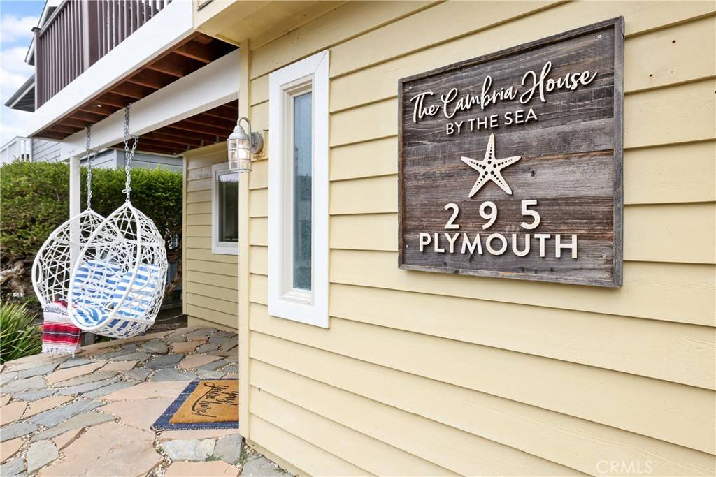 Cambria, CA 93428,295 Plymouth ST