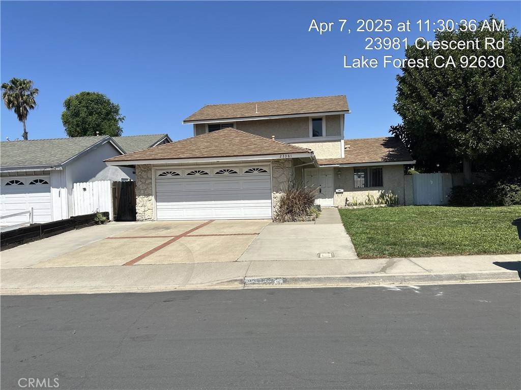 Lake Forest, CA 92630,23981 Crescent RD
